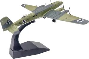 Mini Aircraft Model 1：144 for German FW200 Transportation Reconnaissance Fighter Model for Aircraft Enthusiasts Airplane Kit