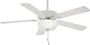 Minka Aire 52" Contractor Uni-Pack LED - 52" Ceiling Fan F448L-WH