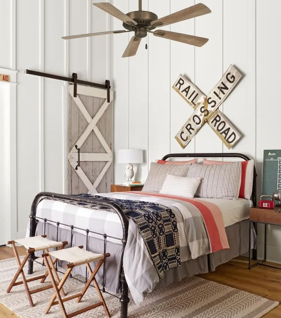 Minka-Aire F556-HBZ Contractor Plus 52 Inch Pull Chain Ceiling Fan in Heirloom Bronze Finish