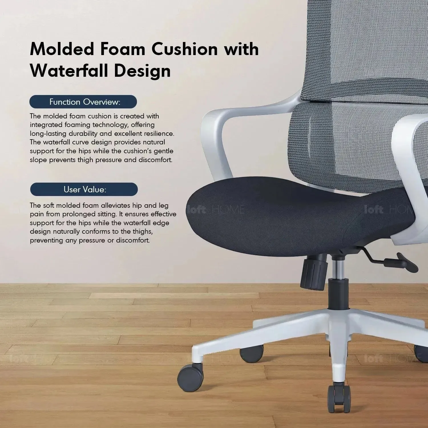 Modern Mesh Ergonomic Office Chair CURVE