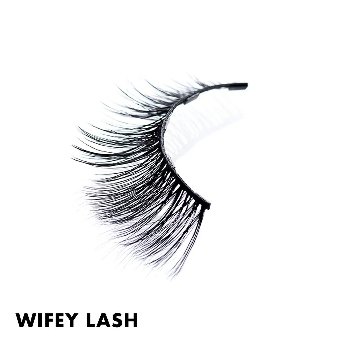 MoxieLash Magnetic Eyelashes with Eyeliner Kit - Essentials Kit Vol 3 - Natural Looking False Eyelashes - Wifey & Sexy Lash   Eyeliner & Remover Swabs - USA Owned - No Glue
