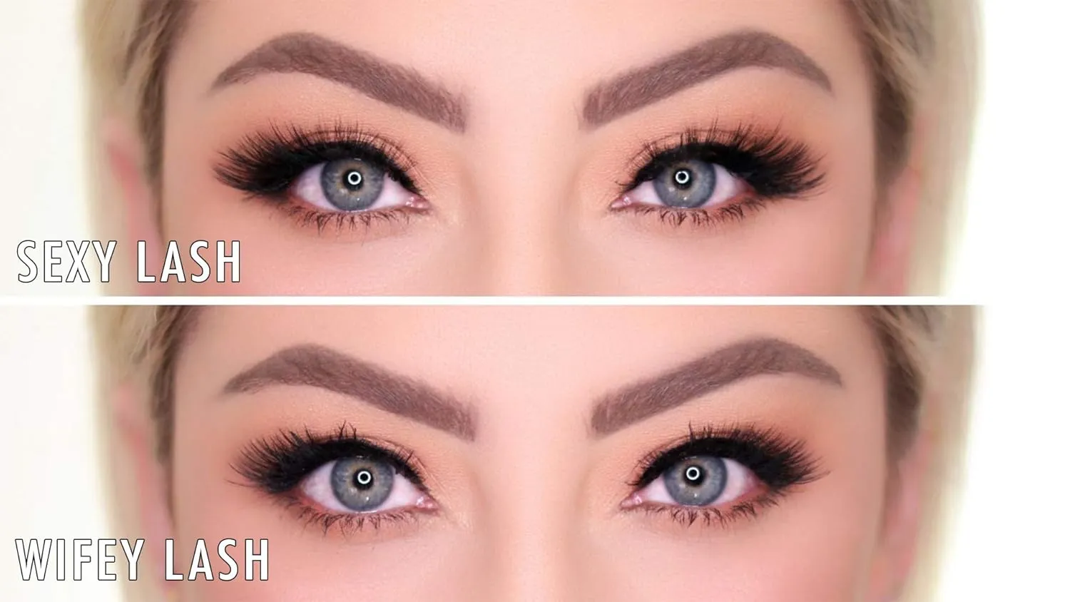 MoxieLash Magnetic Eyelashes with Eyeliner Kit - Essentials Kit Vol 3 - Natural Looking False Eyelashes - Wifey & Sexy Lash   Eyeliner & Remover Swabs - USA Owned - No Glue