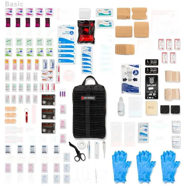 MyMedic- MyFak Large Basic First Aid Kit- Red