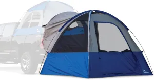 Napier Sportz Link Portable 4 Person Truck Bed Attachment Outdoor Camping Tent with Convenient Carry Bag, Blue (Trunk Tent Not Included)
