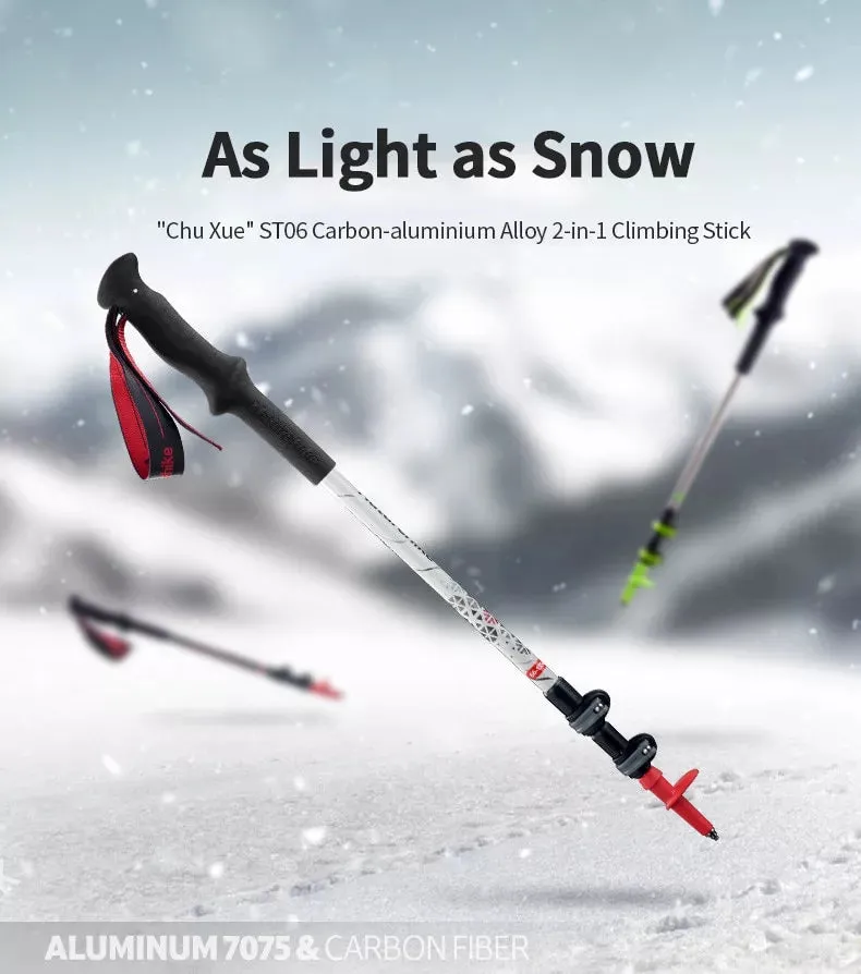 Naturehike Carbon And Aluminium Trekking Pole (First Snow)