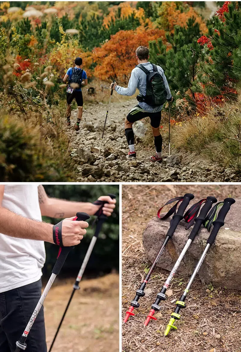 Naturehike Carbon And Aluminium Trekking Pole (First Snow)