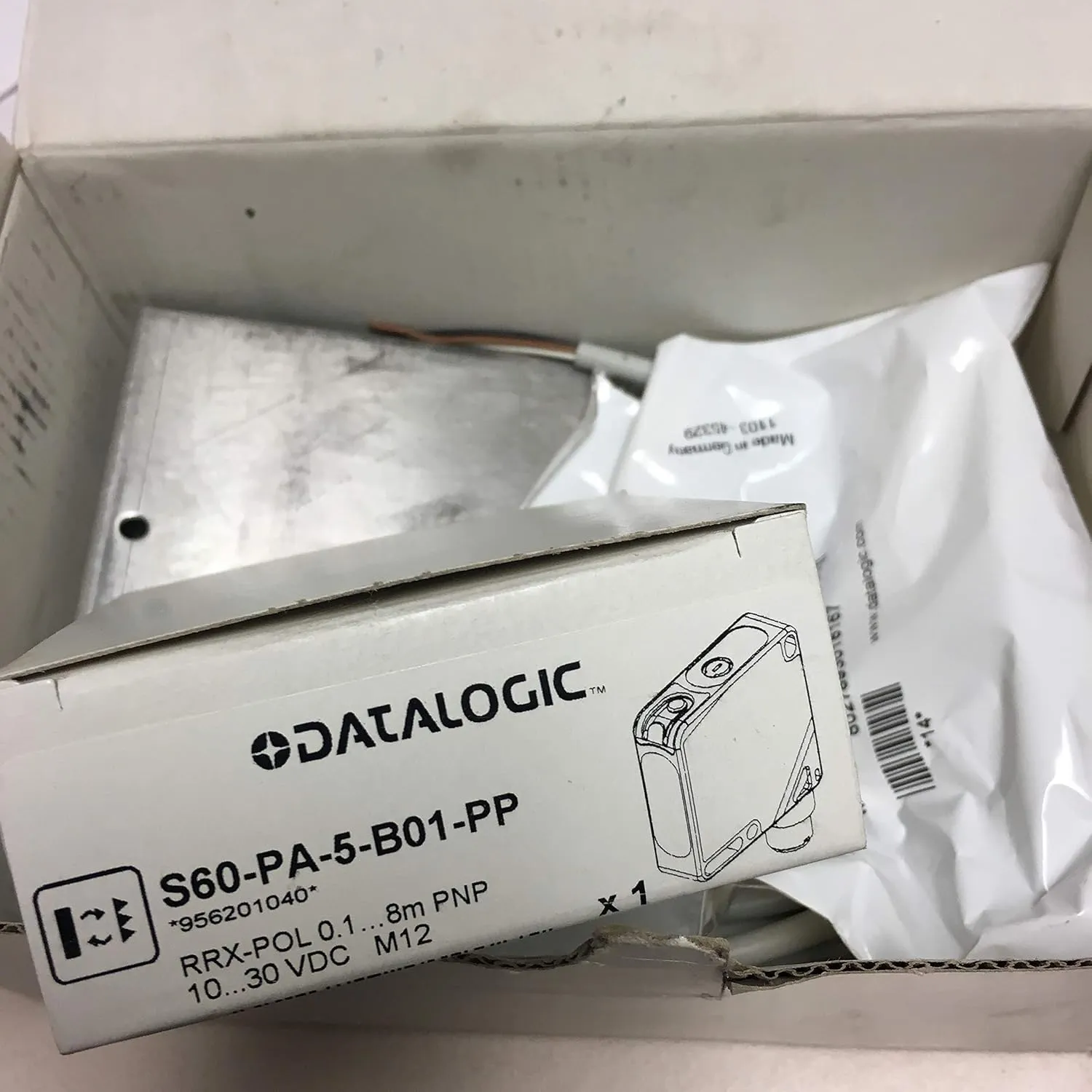 New! DATALOGIC S60 PHOTOCELL KIT with R3 REFL BRKT Hardware K03ACC017