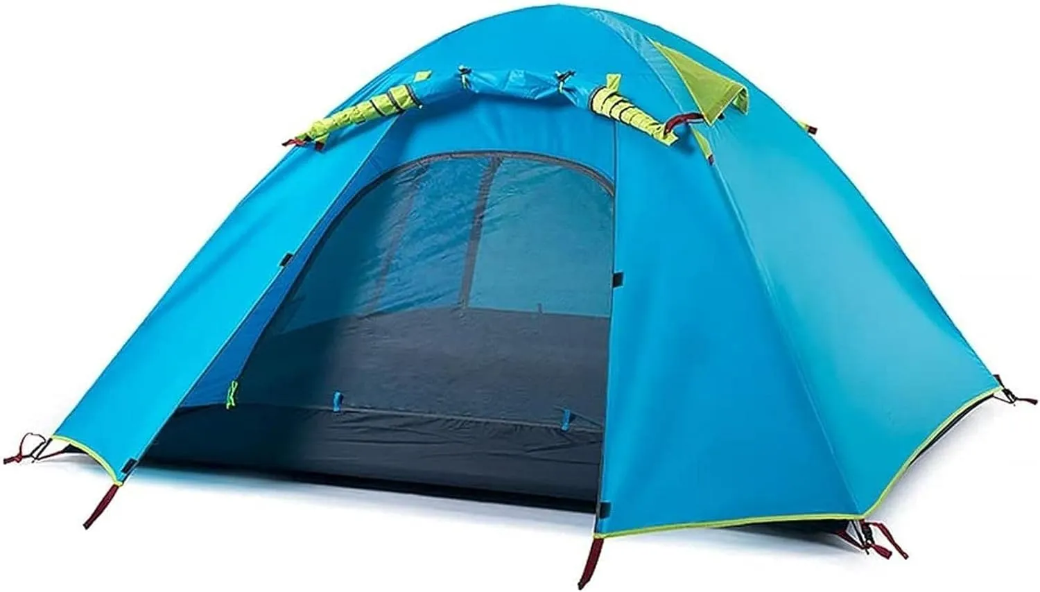 NIEH Camping Tents, Camping Tents | 2-4 Person Family Tent Outdoor Double Waterproof Sunscreen | Very Suitable for The Beach, Outdoors, Travel, Hiking