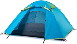 NIEH Camping Tents, Camping Tents | 2-4 Person Family Tent Outdoor Double Waterproof Sunscreen | Very Suitable for The Beach, Outdoors, Travel, Hiking