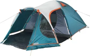 NTK Indy GT 4/6/8 Person Outdoor Tent for Camping | Camping Tent with Extended Front & Canopy| 100% Waterproof Dome & Breathable Mesh | 3 Season Tent | Easy Setup Tent