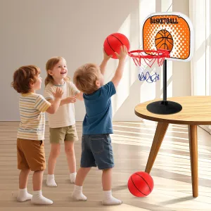NZQXJXZ Basketball Hoop Indoor with Suction Cup with Two Balls Mini Tabletop Basketball Hoop for Desk Table Office Bedroom Hoop Basketball Toys for Kids and Adults