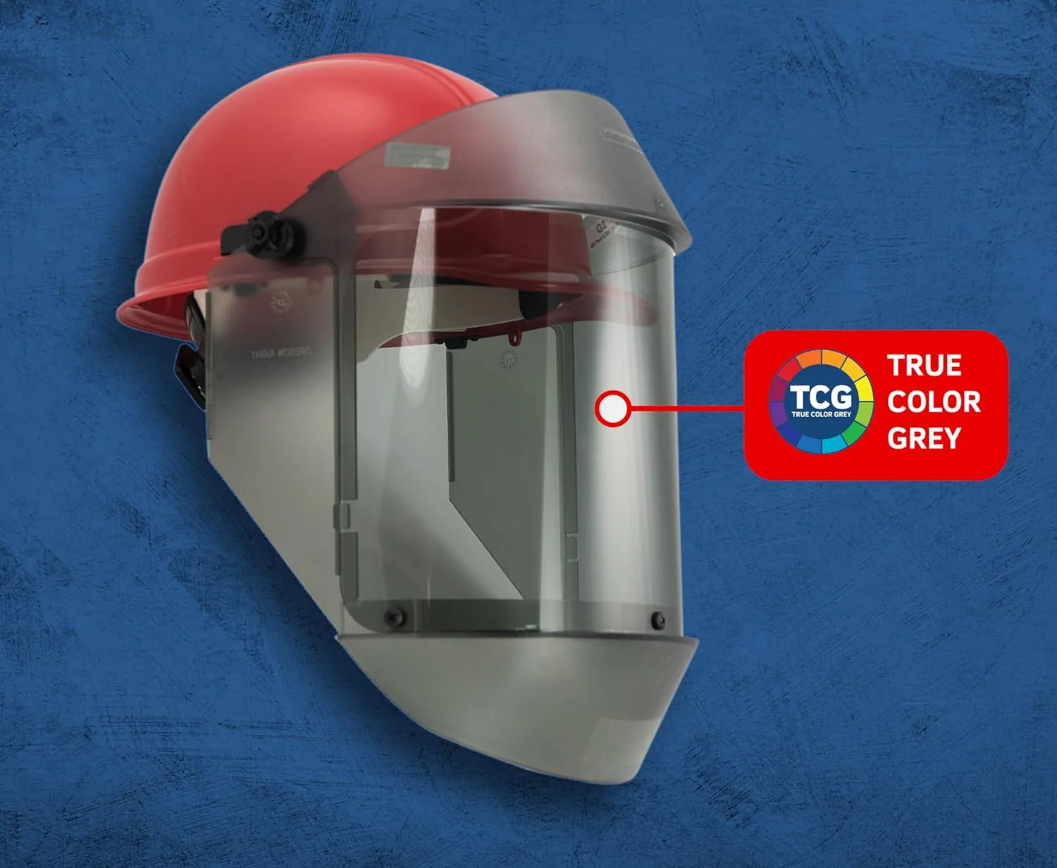 OBERON Arc Flash Face Shield - 12 CAL - Includes Hard Cap and Face Shield - TCG SERIES