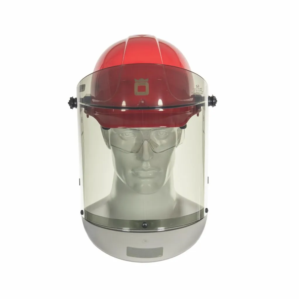 OBERON Arc Flash Face Shield - 12 CAL - Includes Hard Cap and Face Shield - TCG SERIES