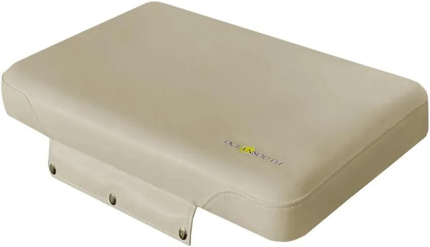 Oceansouth Seat Cushions for Yeti Coolers (Press Stud Fittings) (Tan, YETI 65) Camping yeti seat Cushion Handle Beach Chair ice Box chests and Coolers Foam Cooler Boat Seats
