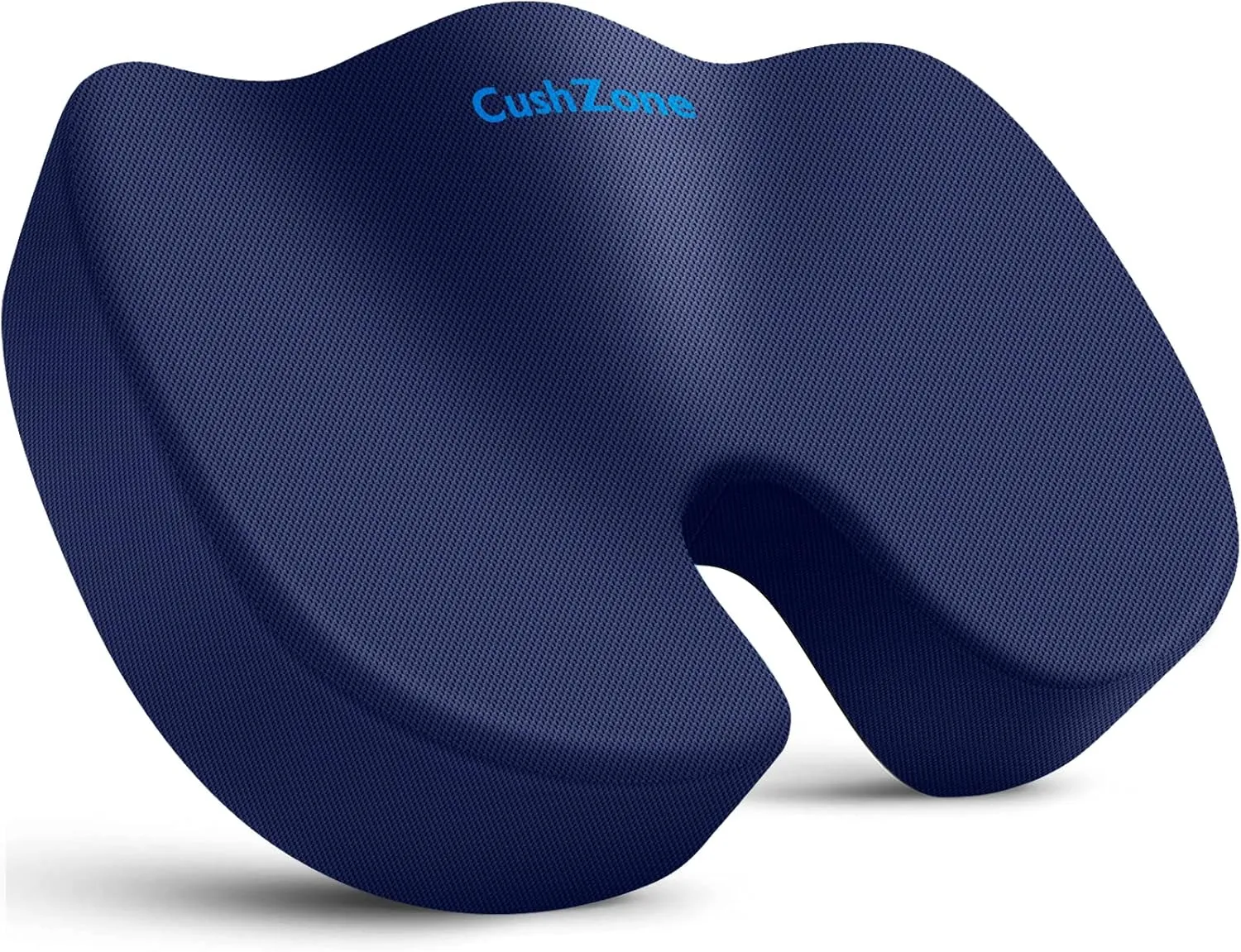 Office Chair Cushions, Memory Foam Coccyx Cushion for Tailbone Pain Office Chair Car Seat, Sciatica, Coccyx, Lower Back Pain Relief (Blue)