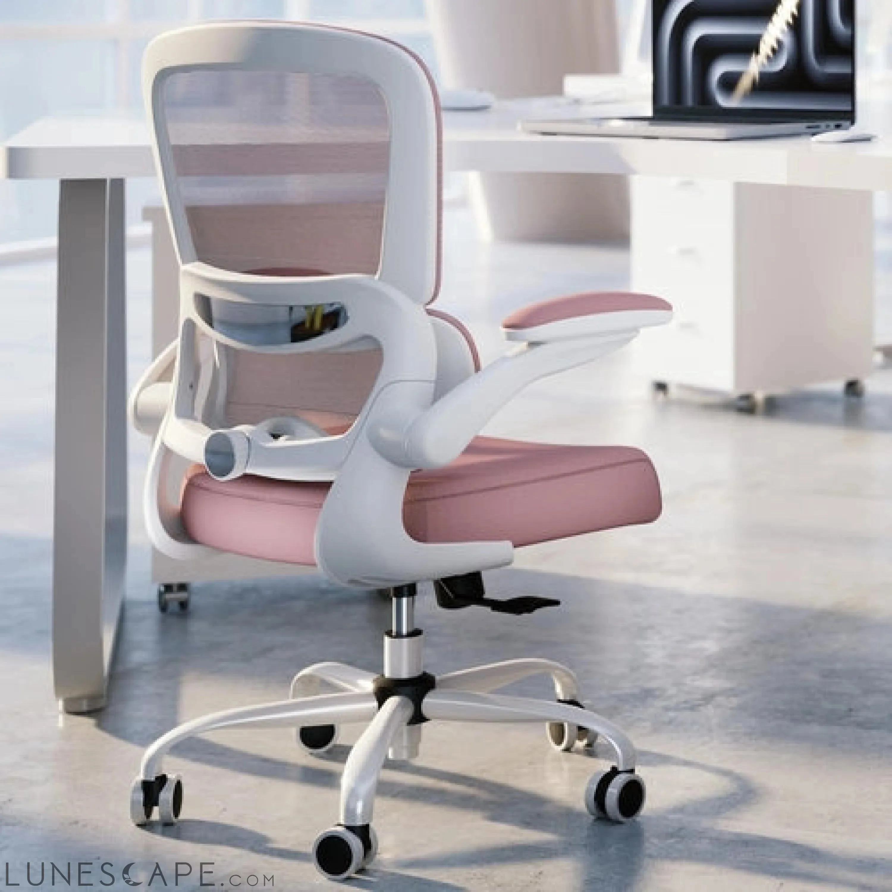 Office Chair - Ergonomic Desk Chair with Adjustable Lumbar Support,