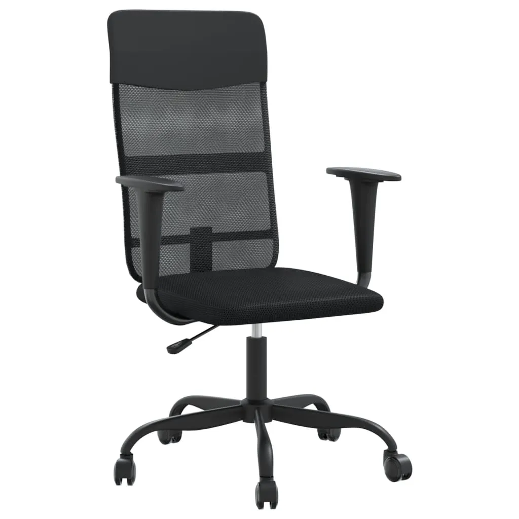 Office Chair Office Computer Desk Chair Mesh Fabric and Faux Leather