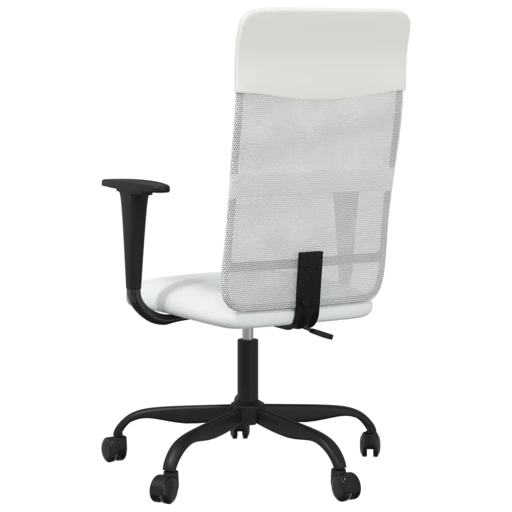Office Chair Office Computer Desk Chair Mesh Fabric and Faux Leather