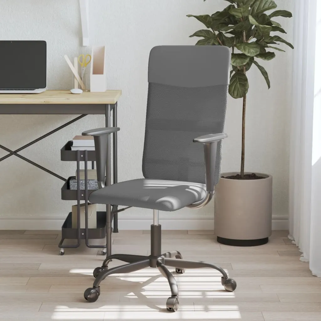 Office Chair Office Computer Desk Chair Mesh Fabric and Faux Leather