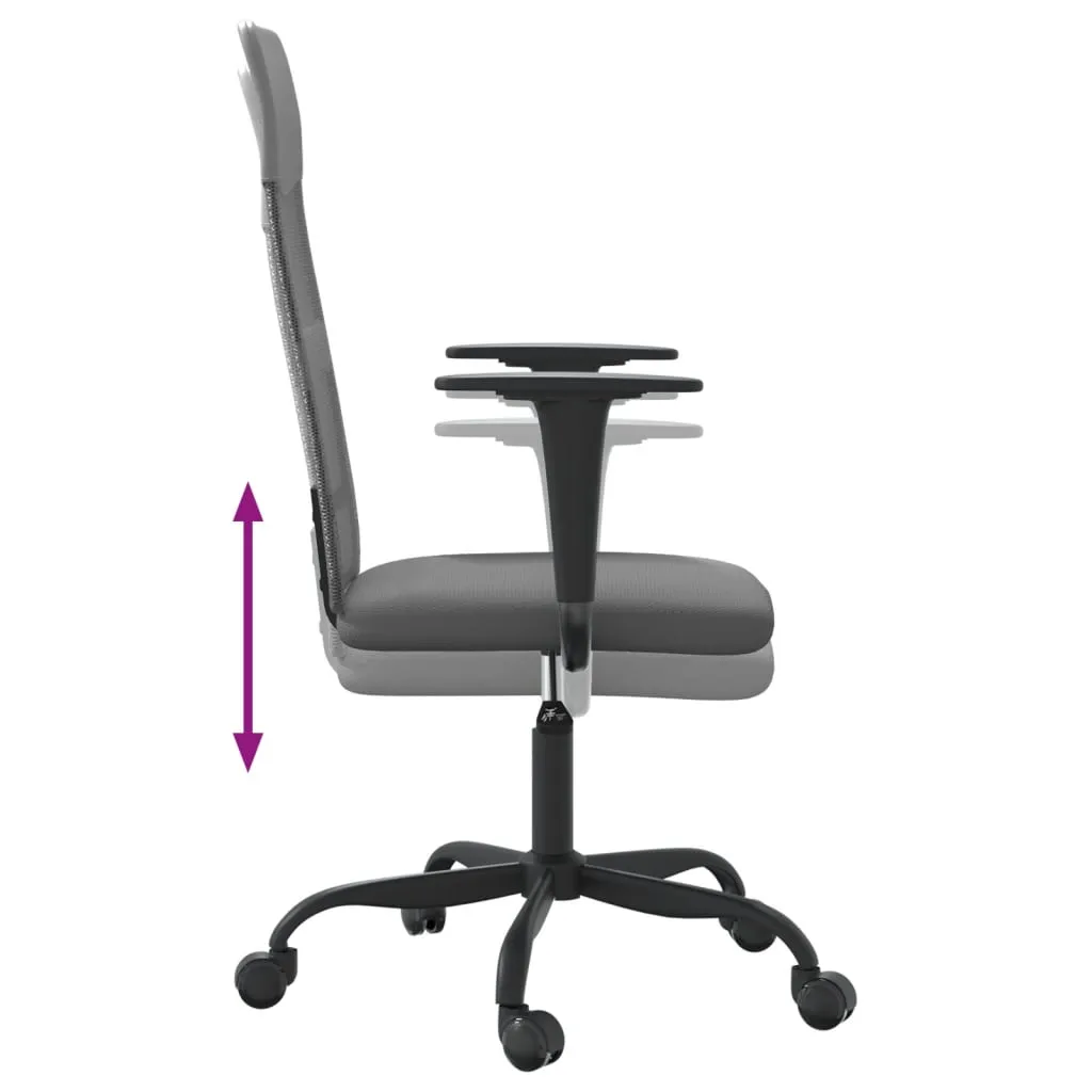 Office Chair Office Computer Desk Chair Mesh Fabric and Faux Leather