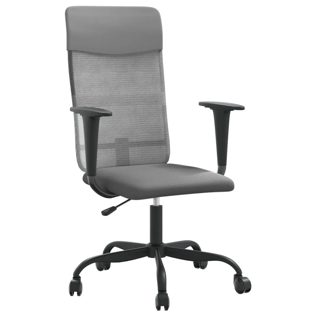 Office Chair Office Computer Desk Chair Mesh Fabric and Faux Leather
