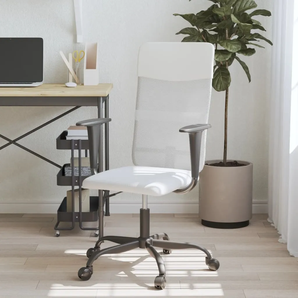 Office Chair Office Computer Desk Chair Mesh Fabric and Faux Leather