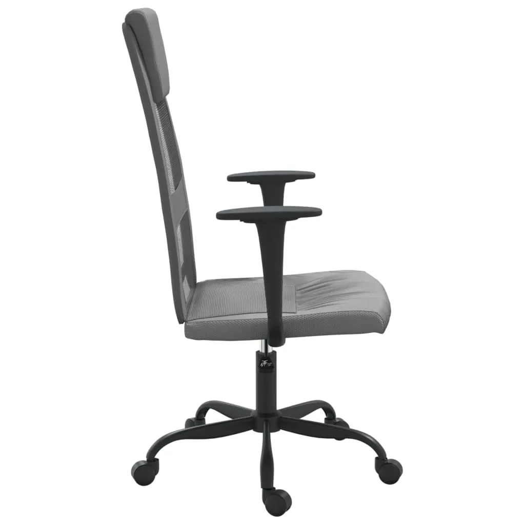 Office Chair Rolling Computer Desk Chair Mesh Fabric and Faux Leather