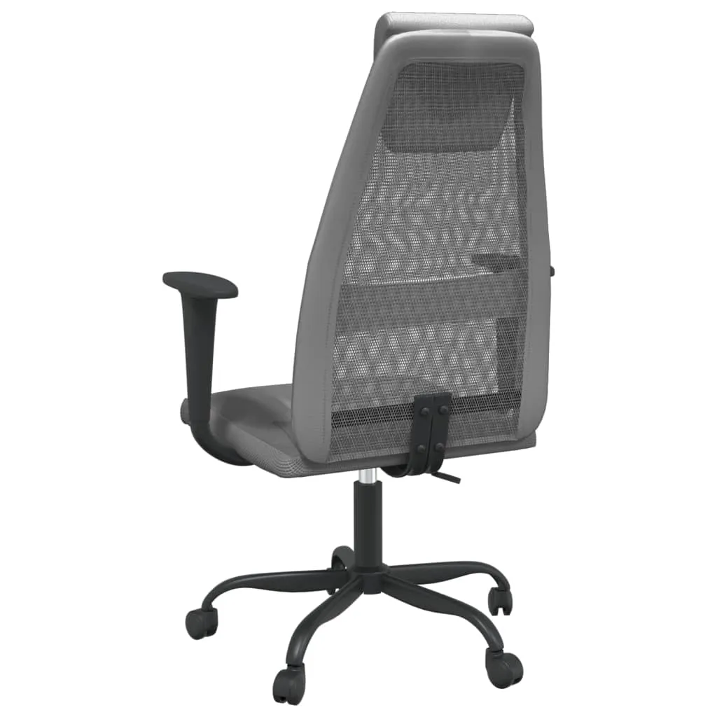 Office Chair Rolling Computer Desk Chair Mesh Fabric and Faux Leather