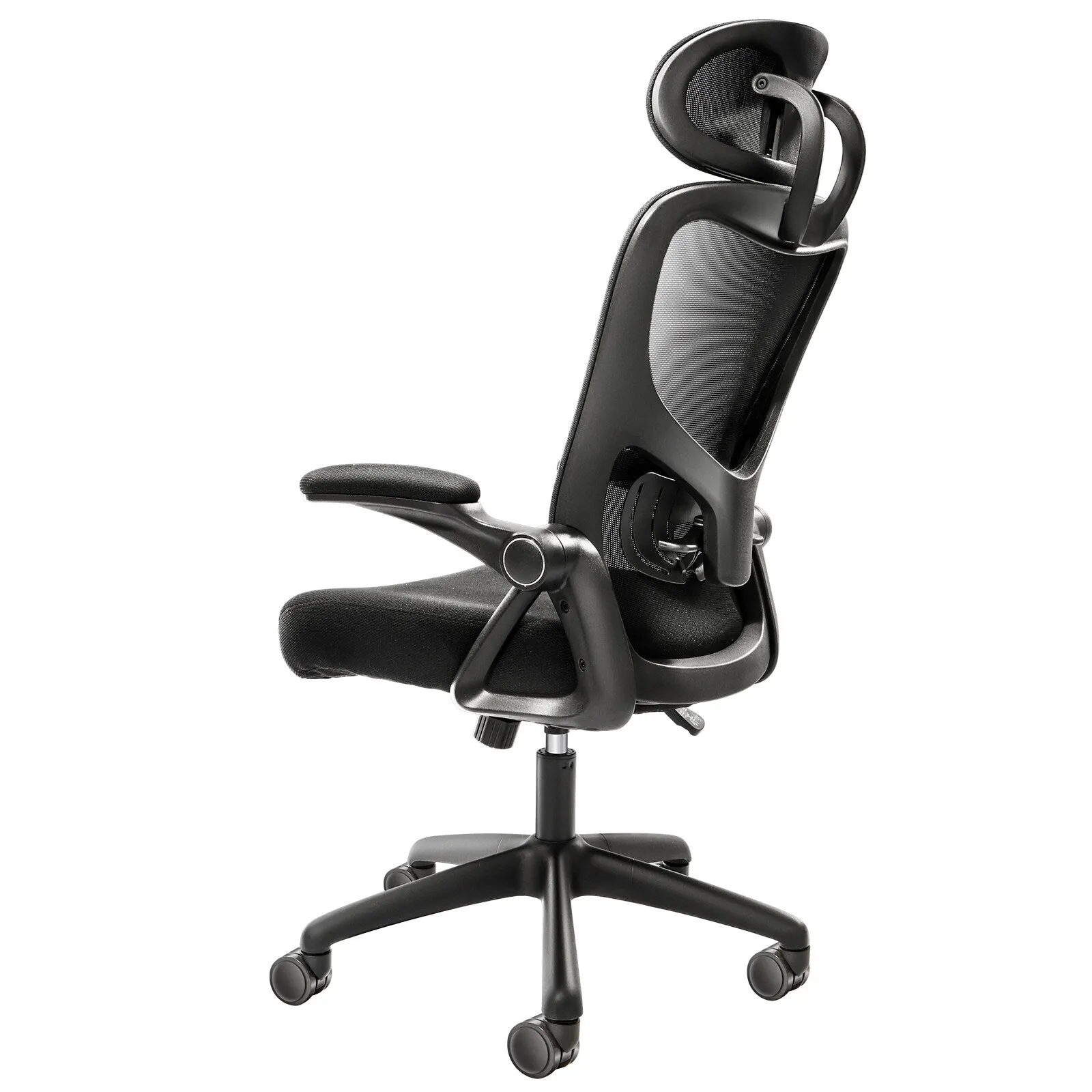 Office Chair with Adjustable Lumbar Support, High Back Ergonomic Desk Chair