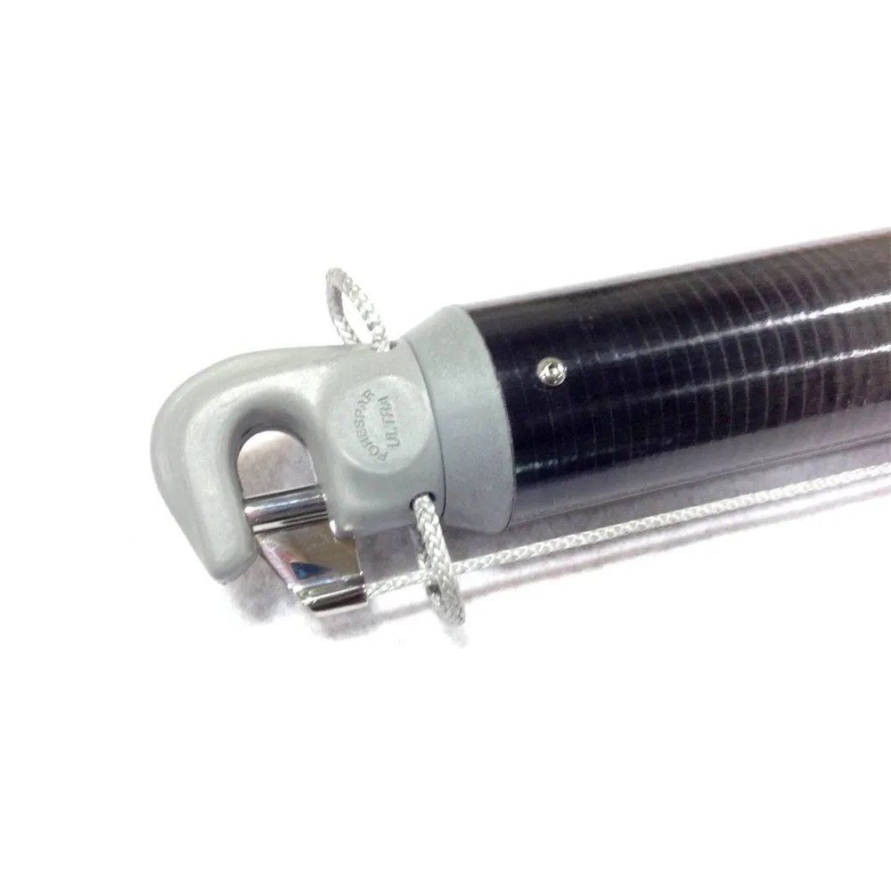 Offshore Spars J/24 Spinnaker Pole - Shiny Black (Double D-Rings)