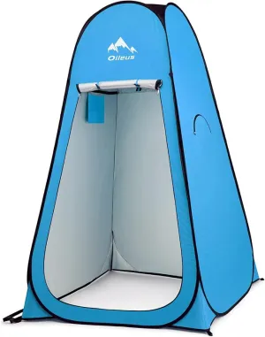 Oileus Pop Up Privacy Tent Portable Shower Tent Beach Changing Room Privacy Tent Camp Toilet Instant Privacy Shelters - Camping Beach Hiking Fishing