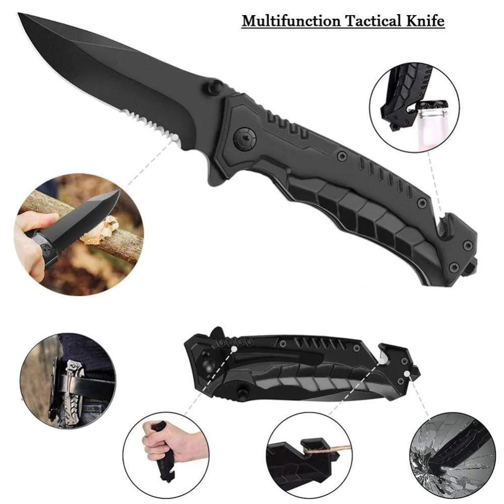 Outdoor Basic Survival Emergency Aid Kits 13 in 1