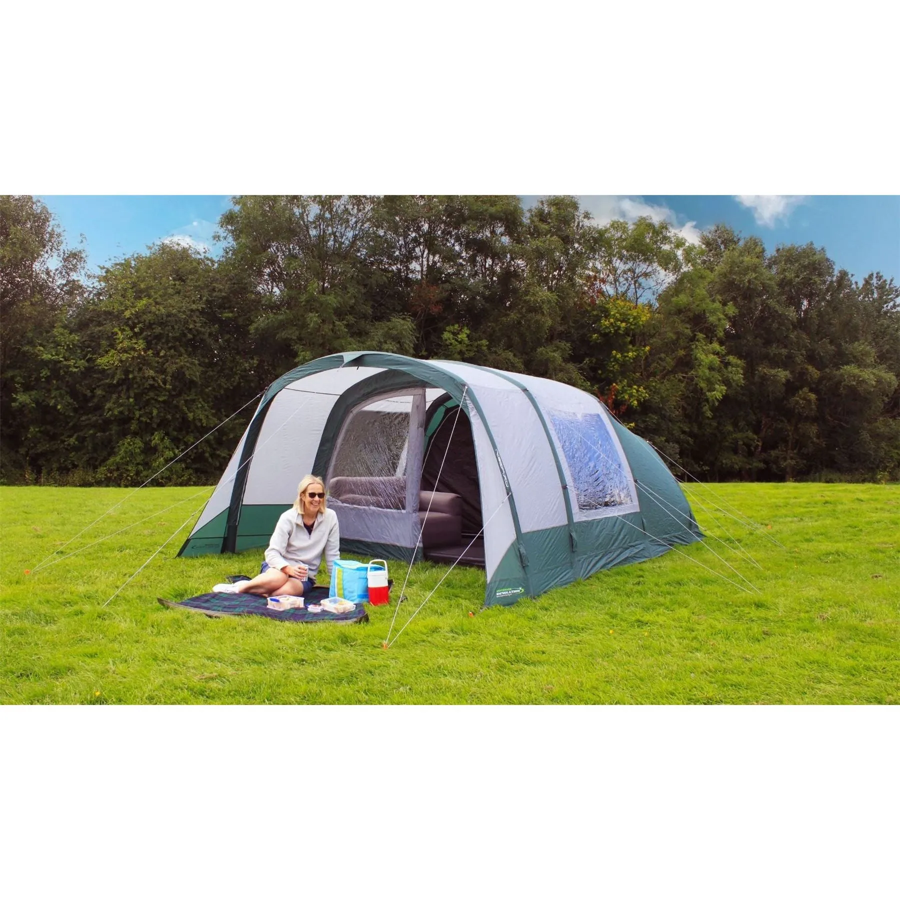 Outdoor Revolution Atom 500 4 1 Person Family Tent