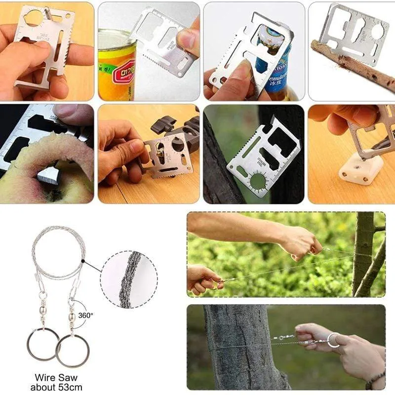 Outdoor SOS Survival Kit 13 in 1