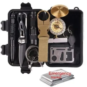 Outdoor SOS Survival Kit 13 in 1