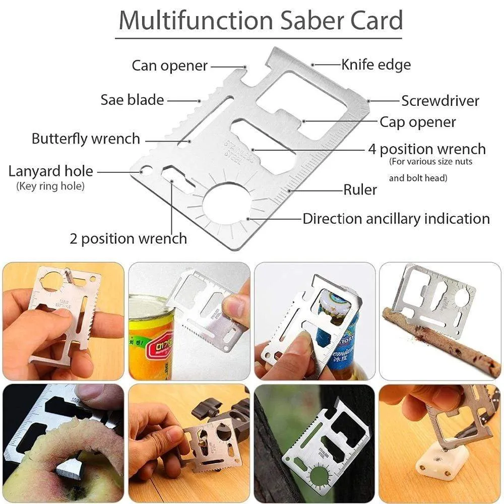 Outdoor SOS Survival Kit 13 in 1