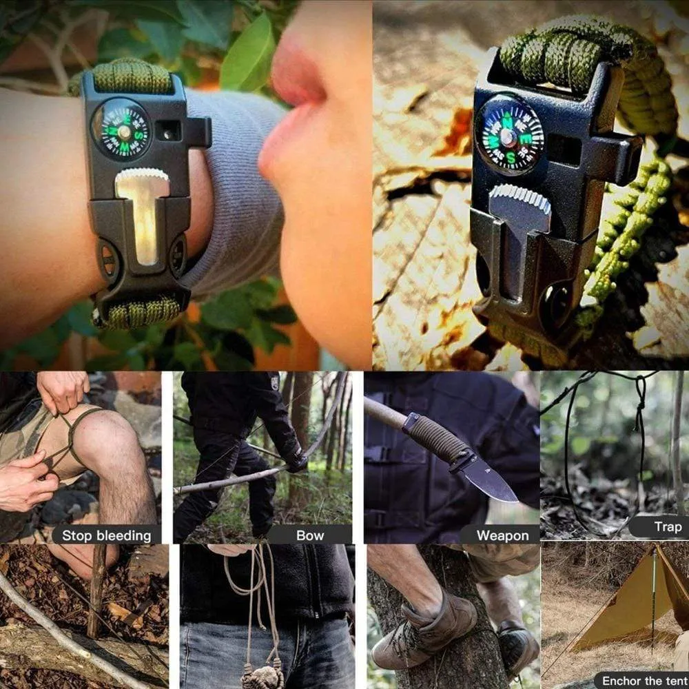 Outdoor Survival Emergency Aid Kits 10 in 1