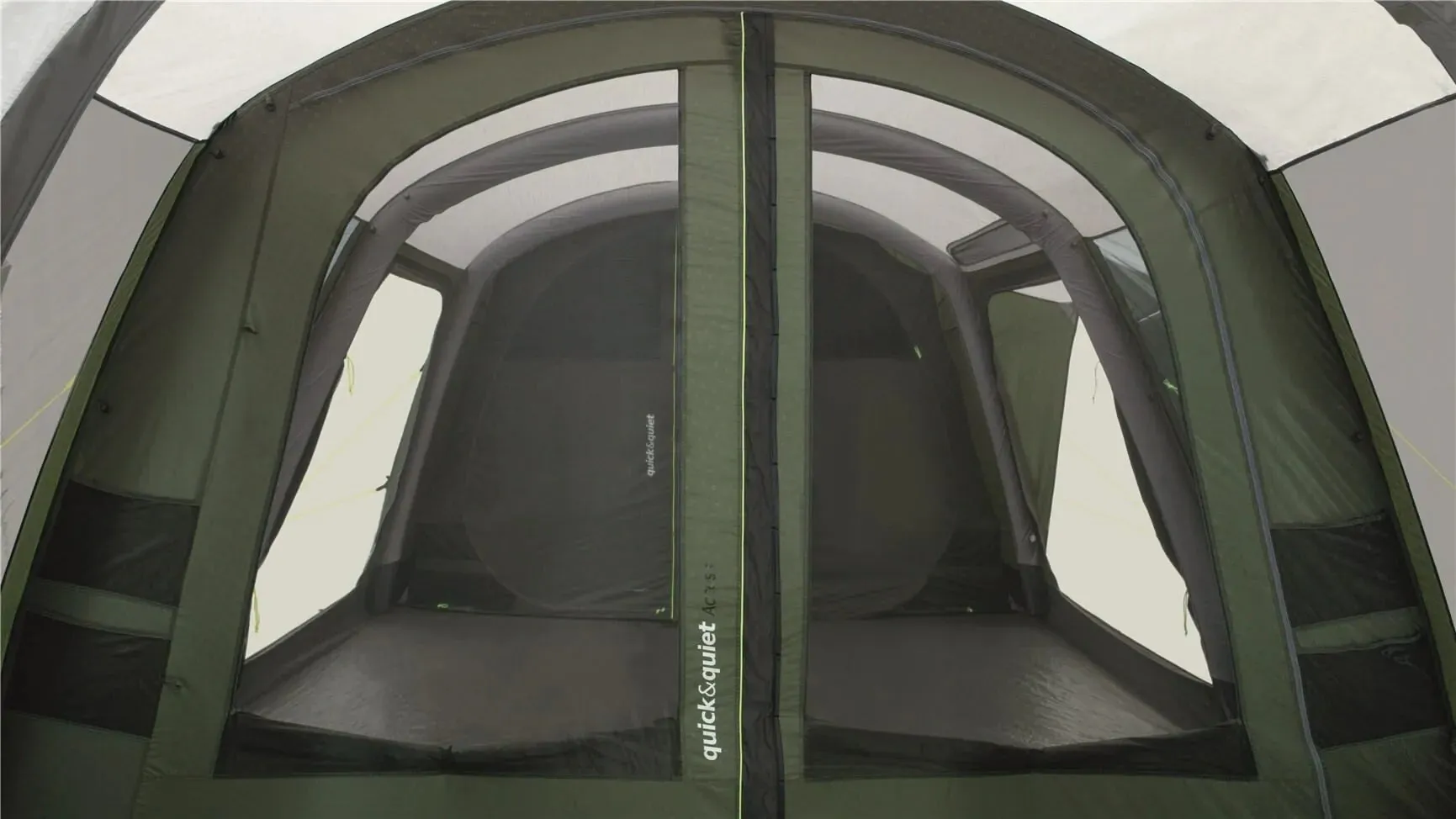 Outwell Jacksondale 5PA Air Tent 2023, 5 Person Family Tent in Green