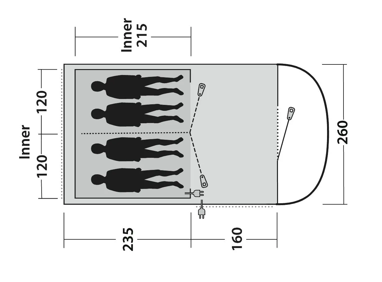 Outwell Sky 4 Tent 2025