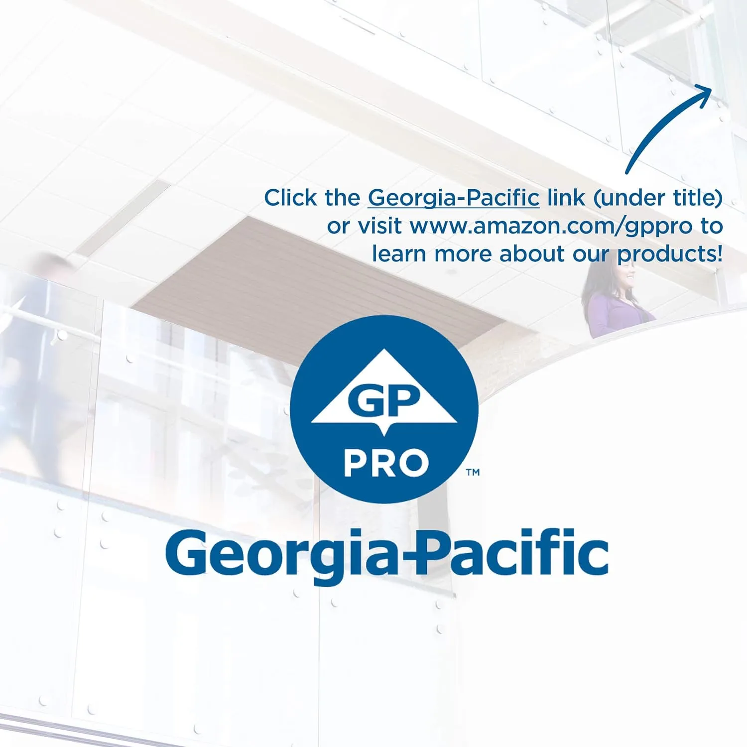 Pacific Blue Ultra 8" High-Capacity Automated Touchless Paper Towel Dispenser Starter Kit by GP PRO (Georgia-Pacific), Black Dispenser (59590) 1 White Towel Roll (26491)