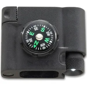 Paracord Survival Bracelet Accessory,Compass-LED-FireStarter