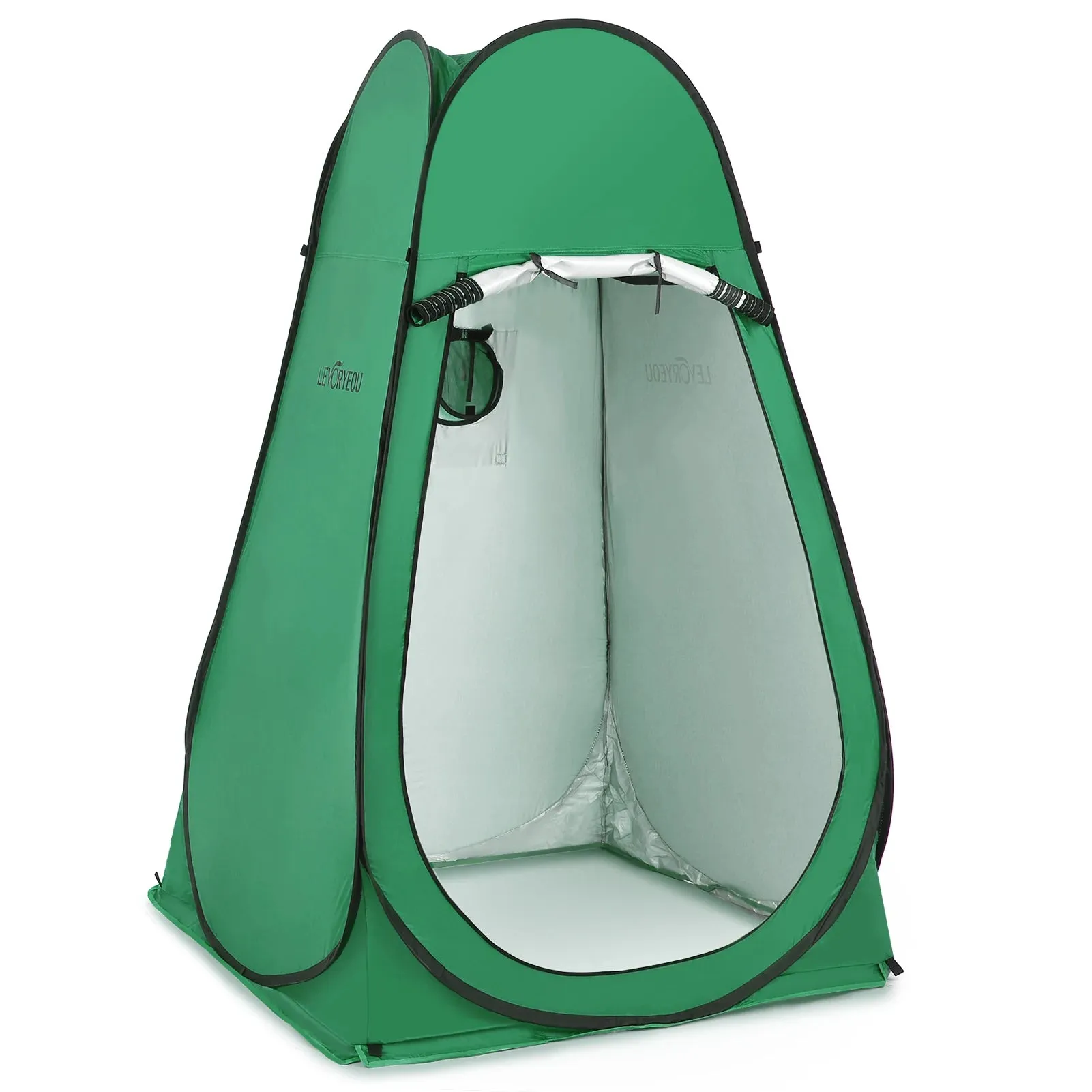 Pop Up Privacy Shelter Tent - Portable Outdoor Camping Beach Instant Shower, Toilet, Changing Tent with Window