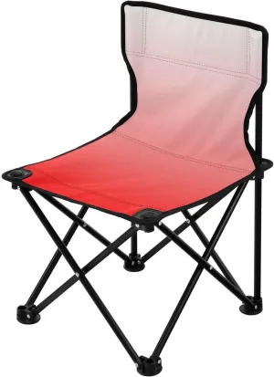 Portable Camping Chairs Red Lightweight Folding Chair for Camping, Beach, Picnic, Travel and Sports with Carry Bag 20801-1