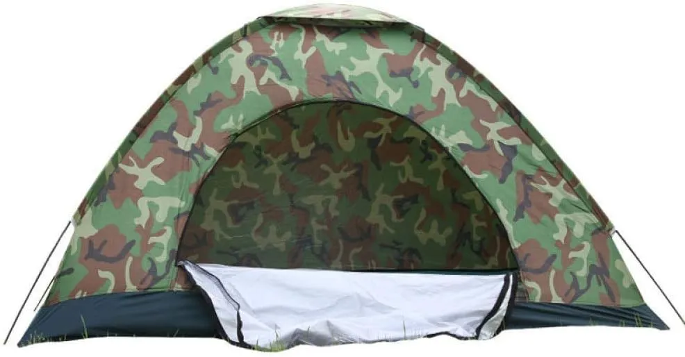 Portable Campitent Outdoor Camouflage Tent Rainproof Anti- for Family Party Campibeach Fishipark,3-4 Person Automatic Campitent