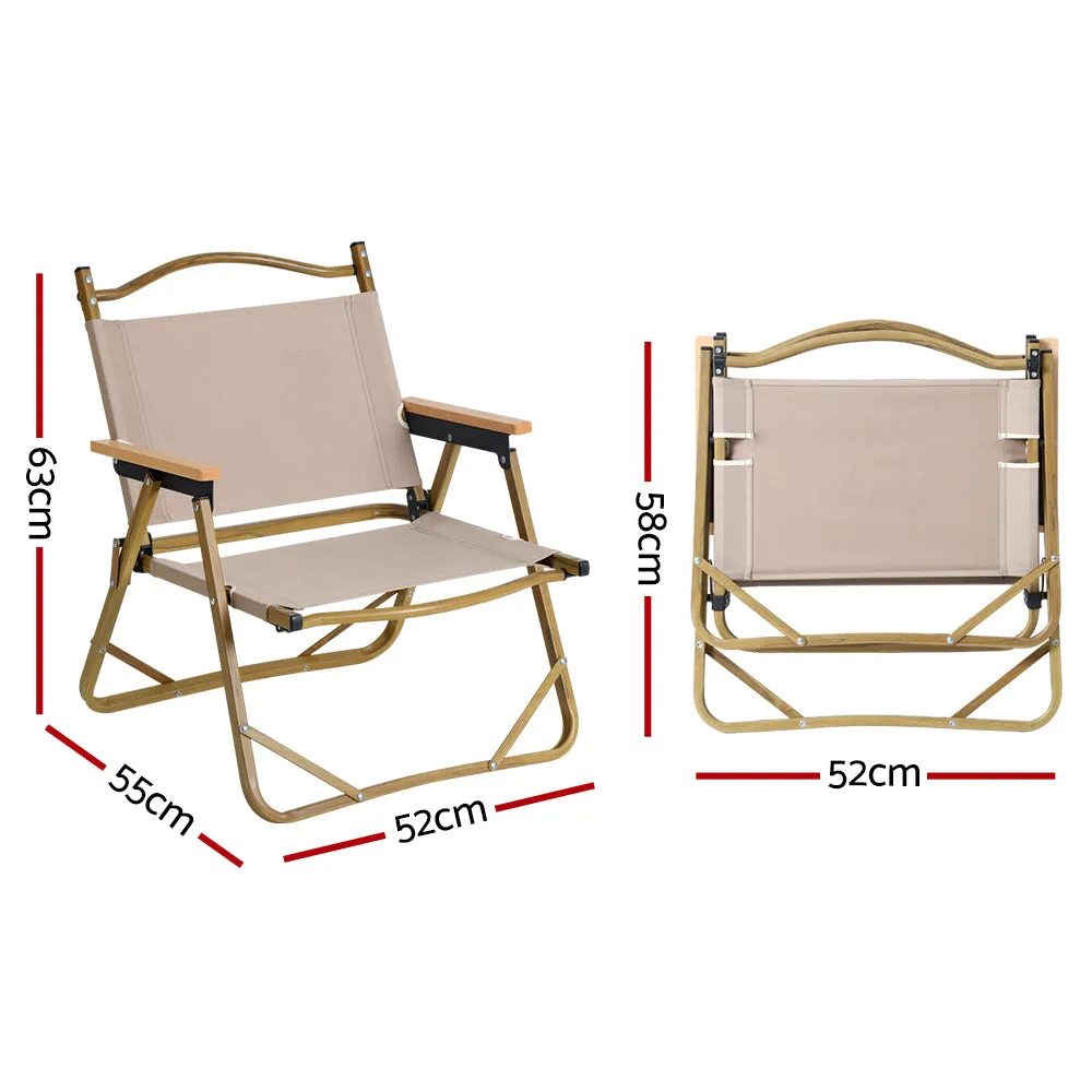 Portable Lightweight Outdoor Folding Chair with Carry Bag