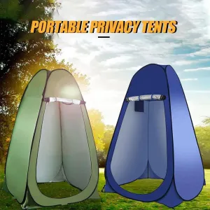 Portable Pop-Up Privacy Shower Tent - Spacious Changing Room for Camping, Fishing, Hiking, Beach