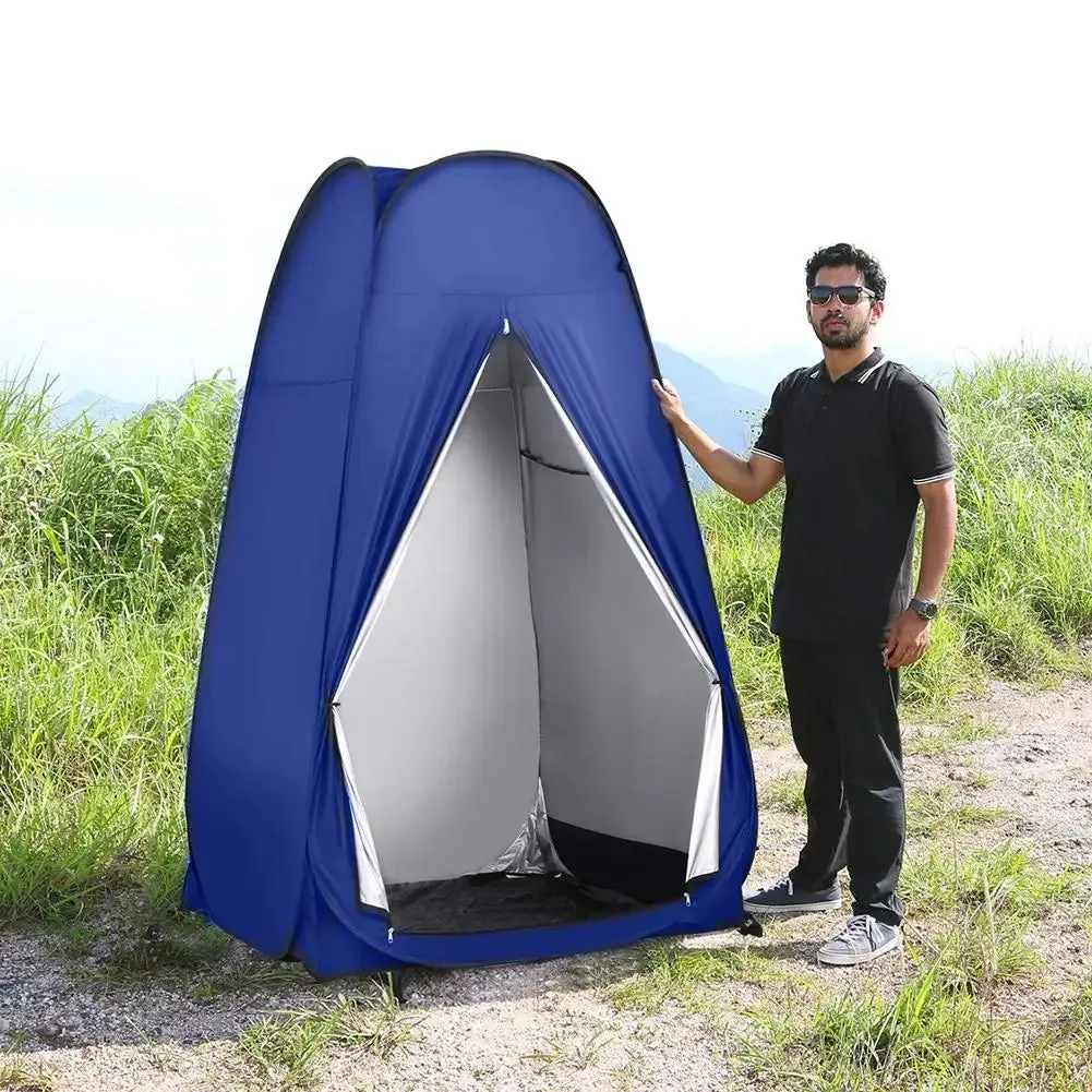 Portable Pop-Up Privacy Shower Tent - Spacious Changing Room for Camping, Fishing, Hiking, Beach