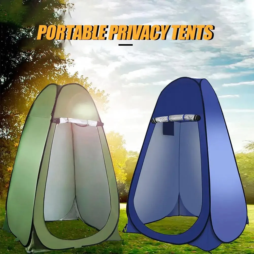 Portable Pop-Up Privacy Shower Tent - Spacious Changing Room for Camping, Fishing, Hiking, Beach
