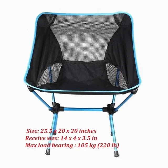 Portable Priority shipping Chair Folding Fishing Delivery guarantee