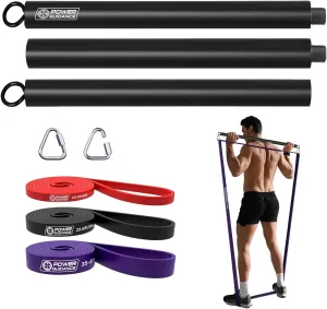POWER GUIDANCE Pull Up Assist Bands - Stretch Resistance Band - Mobility Band - Powerlifting Bands - by Perfect for Body Stretching, Powerlifting, Resistance Training